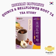 [Damteo] Quince & Bellflower Root Tea (10/20 Bags) | Caffeine-Free | Korean Herbal Tea