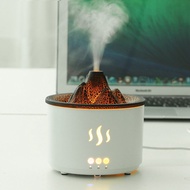 3D Volcano Aroma Diffuser Air Humidifier เครื่องกระจายความหอมเครื่องเพิ่มความชื้นในอากาศ LED Aroma Lamp Aromatherapy Aroma essential oil