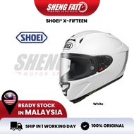 SHOEI X-FIFTEEN White Helmet Original Motor Visor Topi Keledar Full Face Original Superbike X-15 X15