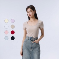 50% Fifty Percent|Embroidered Round Neck Top|02571110003