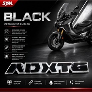 EMBLEM SYM ADXTG 400 ADXTG400 3D EMBLEM LOGO ACCESSORIES ACCESSORY MODIFIED MODIFY