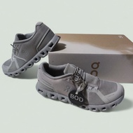 On cloud 5 gray women's running shoes