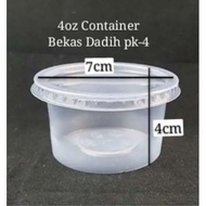 【Fast Delivery】4oz PP Round Container with Lid [ 100sets± ] Benxon PK-4 - Disposable Plastic PP Food