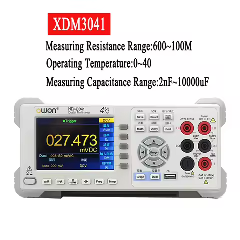 OWON XDM3041 4 1/2 Bench-Type Multimeter High Accuracy Digital Option Wifi Transmission Digital Mult