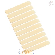 GILDAI 10pcs ​Bb Clarinet Reed​, ​B Flat Pitch​ ​Thinner Reed Tip​ ​Clarinet Reed​, ​Plastic Box Pac
