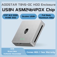 AOOSTAR TB4S-OC USB4+Oculink 4*Slot M.2 NVMe SSD Enclosure Single slot up to 800MB/s Thunderbolt 4