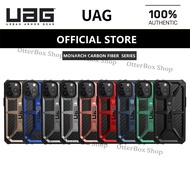 UAG Carbon Fibe Monarch Series Case For iPhone 13 12 11 Pro Max / iPhone 13 12 Mini / iPhone XS Max 