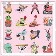 Anime SpongeBob SquarePants Series Brooch Pins Hamburg Badges Lapel Brooches Accessories Cute Patric