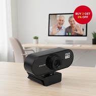 2K Resolution USB Camera for PC and Laptop, Includes Microphone