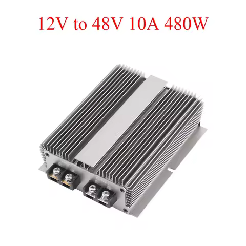 DC 12V to 48V Power Converter 10AAuto Boost Reulator Step-Up Voltae Supply Module For Car
