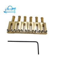 Electric Guitar Bridge Saddles Brass 10.5MM Tremolo Parts Electric Guitar Bridge String Saddle Guita