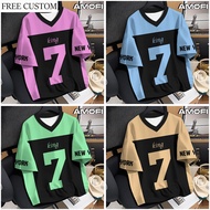 [ Free Customization of Name and Number ] Sports Jerseys 3d Digital Printing Full Sublimation Couple