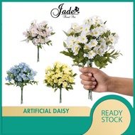 1 Bush  Bunga Hiasan Pelamin Kahwin Nikah Tunang Hantaran / Daisy Artificial Flower 25 Head 5 Branch