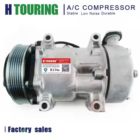 Sanden 7H15 7S15 709 SD709 SD7H15 Auto AC Compressor for Car Kenworth Peterbilt Truck 4039 4424 4731