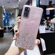 Acrylic Casing Samsung Galaxy S8 S9 S10 S20 S21 S22 S23 FE Plus S8 Plus Ultra Note 8 9 10 20 Plus Lite Ultra A14 A24 A34 A54 5G Bling Glitter Sequins Shockproof Case Cover