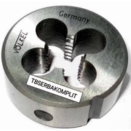 VOLKEL Germany Snai HSS M2x0.4 / M2.5x0.45 / M7x1 Right Thread Senai For Stainless Steel Snei Round 