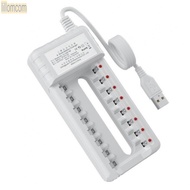 For AA Rechargeable Batteries For Battery Charger intelligent 8 slots USB