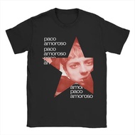 2026 Funny CA7RIEL & Paco Amoroso Papota Comedy Tour Baju-T Lelaki Leher-V Kapas Lengan Pendek Pakai