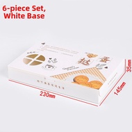 Home Use Egg Tart Box 2 Pieces 4 Pieces 6 Pieces Pack Portuguese Egg Tart Packaging Box Disposable E