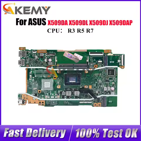 X509DA Laptop Motherboard For ASUS X509DJ X509DL X509D Y5200D X509DAP D409D M509D FL8700DA D509D M40