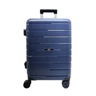 camel active Men/Women 20/24/28 inch Cabin TSA Expandable Polypropylene Luggage (Blue/Grey) (51361328/51361420)