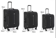 📣九折再送喼帶 📣全新英國品牌 Goby 20” 24” 28” 防水布料超輕身 適合移民留學旅行 旅行篋行李箱baggage luggage TSA lock 360度轉向輪 20” 559 24”