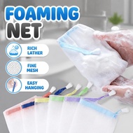 Soap Foaming Net Cleansing Bubble Net Facial Cleanse Beg Jaring Sabun Muka Berbuih