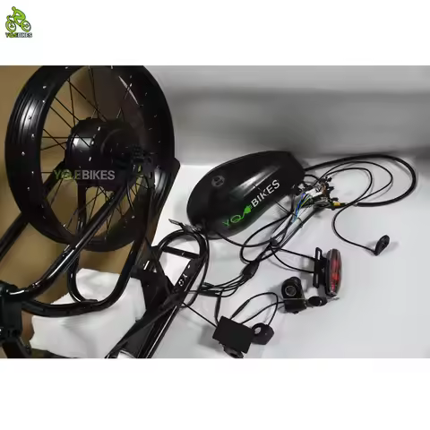 Super New Ebike Electric System LCD Display Bicycle Kit Ebike 73 Conversion Kit set PAS 48V30ah Batt