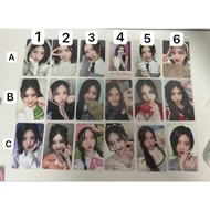 IVE OFFICIAL PHOTOCARD IVE MINE IVE SWITCH POB GAEUL PHOTOCHARD