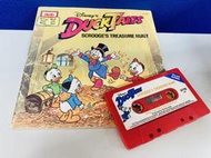 迪士尼  Duck Tales 英文有聲書 (1/3) 錄音帶 保存良好 功能正常 （A)