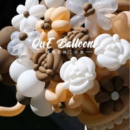 TX Retro Color Long Balloon Magic Long Balloon Twisted Balloon Size 260Q Decoration Birthday Party S