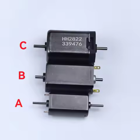1pcs Mini FK-055 180 280 5-pole Rotor DC 12V Motor 1.5mm/2mm Dual Shaft For HO Scale Model Car Train