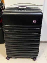 法國品牌ELLE 28吋黑色行李箱