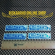 Sticker ESP+ Blue Pcx 160 Vario160 Filter Box