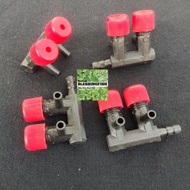 2 way Aerator Faucet 2 Hole Air Faucet Aeration Faucet 2 Way Multi Co2 Faucet