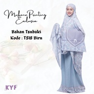 Dalanova mukena printing mukena premium mukena tsubaki original