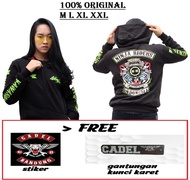 Jaket Switer NINJA Sweater KAWASAKI NINJA Bikers Pria Distro Motor Touring CADEL MERK SWKN