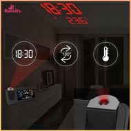 Digital Weather Station Projector Alarm Clock Temperature Humidity Monitor Indoor Outdoor Multipurpo