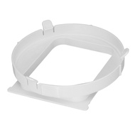 [LIX1] Portable Air Conditioner Exhaust Hose Connector Adapter Coupler Square Duct Interface for Mid