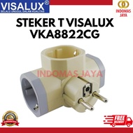Visalux V 8822 CG V8822CG SNI Grounded Tee Plug