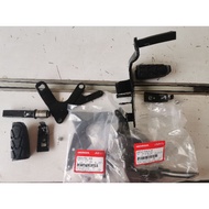 rs150 footrest front footrest depan