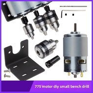 DIY Gadget 775 Motor Motor Small Table Drill Set B12/B10/JT0 Chuck