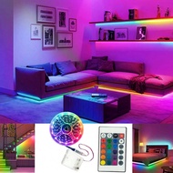 1 Roll 5V 3535RGB Multicolor Temperatures LED Strip Light With Battery Box For Bedroom, Kitchen, Liv