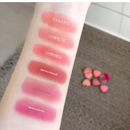 Gege Bear Love Heart Lip Cheek Two-In-One Cream Matte Lipstick Blush Student Party Single Color Chee