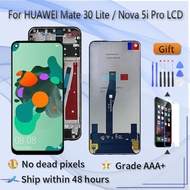 6.26 inches for Huawei Mate 30 Lite display Nova 5i Pro AL00, TL00 LCD touch screen digitizer frame 