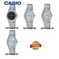LTP-V002D Series Ladies Analog Date Watch LTP-V002D-4B LTP-V002D-1B LTP-V002D-2B LTP-V002D-7B