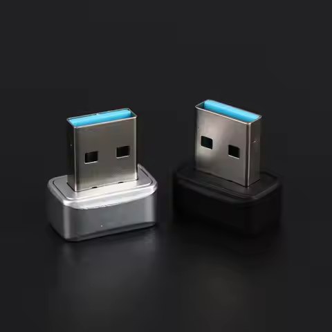 1Pcs USB Fingerprint Reader Module Portable Mini Security Key For Laptop PC Fingerprint Password Rec