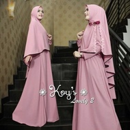 BERLYS Dress Gamis Muslim LOVELY Syari