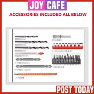 ⭐ Drill Cordless Set Car Cordless Drill Rechargeable Electric Screwdriver Driller (ACCESSORIES ONLY)