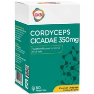 [EXP: 03/27]GKB Cordyceps Cicadae 350mg (60'S)Eye Supplement | Treatment For Glaucoma